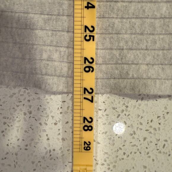 Banana Republic Gray Ribbed Mock Neck Sweater Women Small Soft Cozy Fall Winter - Picture 6 of 6